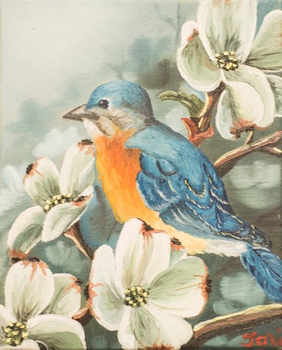 Mo bird and flower - tori murray - crowder