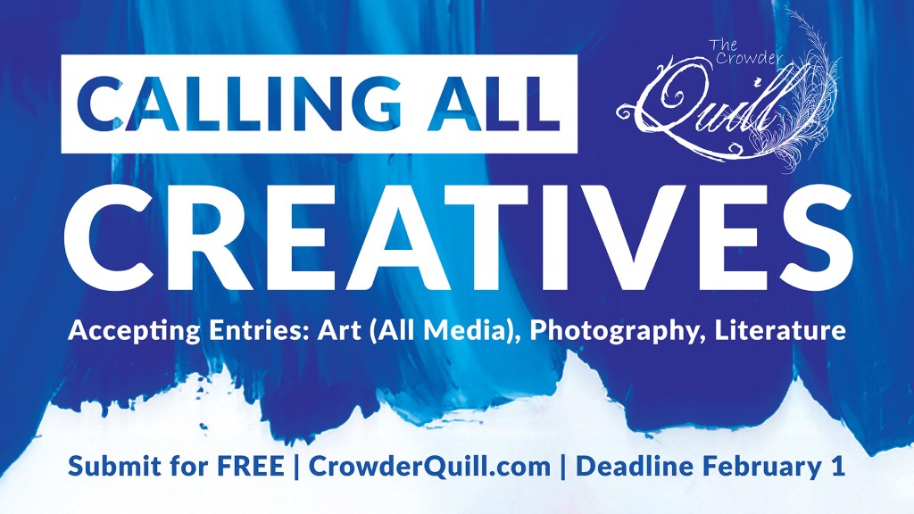 Crowder Quill literary-art contest for art, photography, literature for Crowder College in Neosho, Mo.